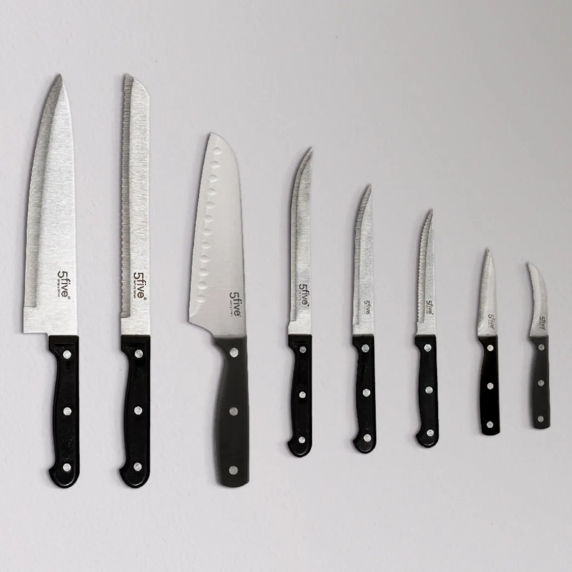Couteau Santoku inox - lame 17cm