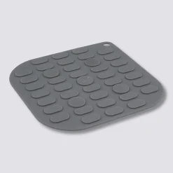 Dessous de plat en silicone, Gris