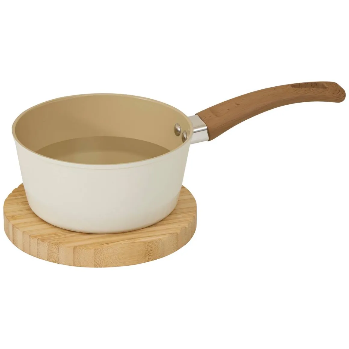 Dessous de plat, L.18 cm, Beige