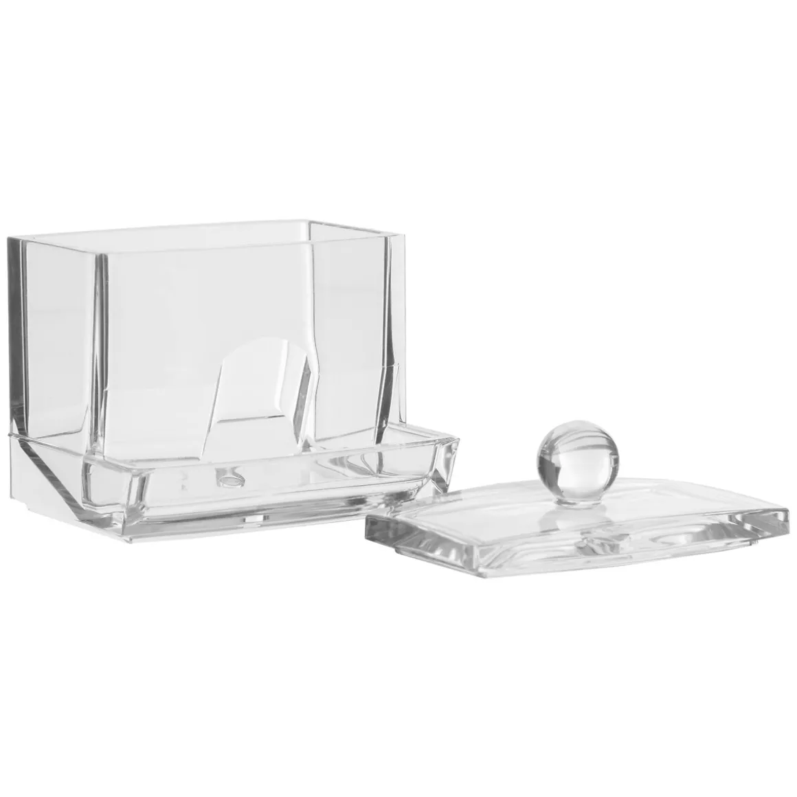 Distributeur de cotons-tiges, Transparent