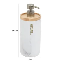 Distributeur de savon, 840 ml, Blanc