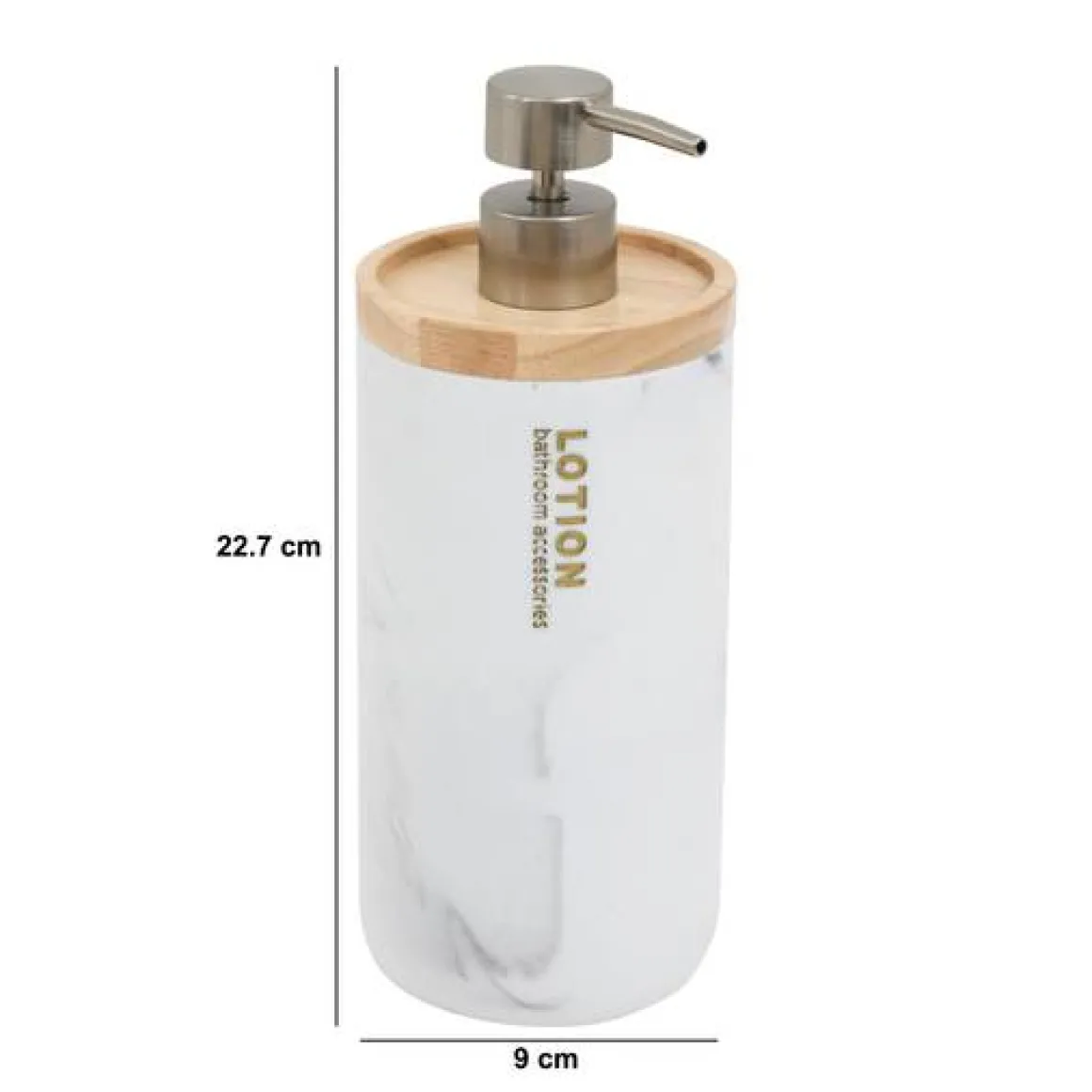 Distributeur de savon, 840 ml, Blanc