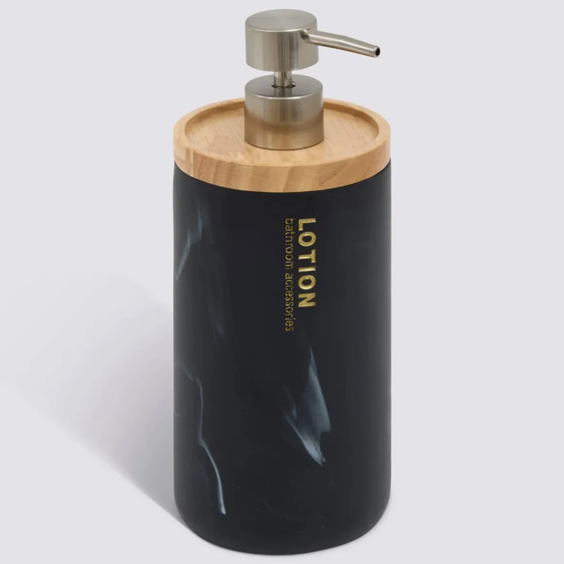 Distributeur de savon, 840 ml, Noir