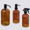 Distributeur de savon, Marron, 3 pièces
