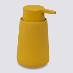 Distributeur de savon 250ml, Jaune moutarde