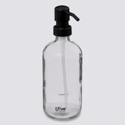 Distributeur de savon, Transparent, 3 pièces