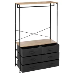 Dressing penderie 6 tiroirs