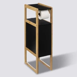 Dérouleur meuble avec réserve, Noir