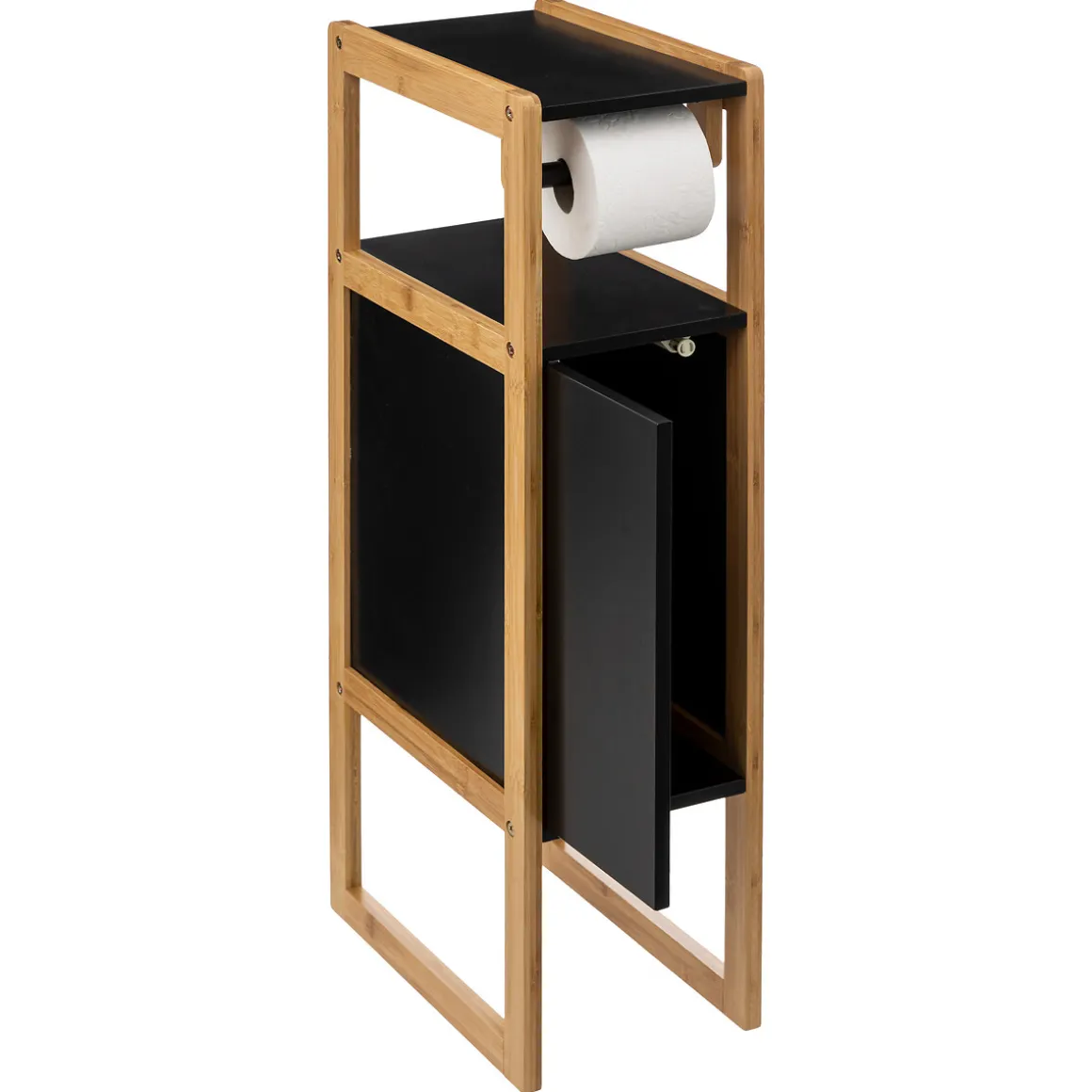 Dérouleur meuble avec réserve, Noir