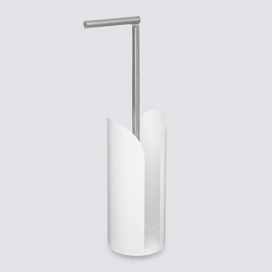 Dérouleur tige flexible métal, Blanc