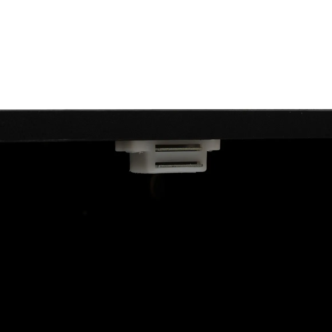 Etagère 6 cases, Effet bois et noir