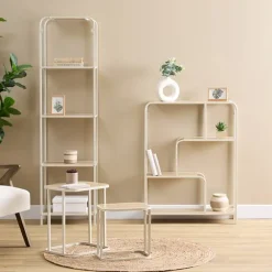 Etagère 4 niveaux, Beige