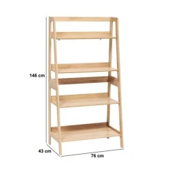Etagère 4 niveaux, Beige