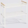 Etagère 2 niveaux, Blanc