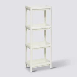 Etagère 4 niveaux, Blanc
