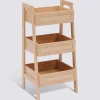 Etagère, 3 niveaux, H.80 cm, Beige