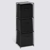 Etagère 3 niveaux, Noir
