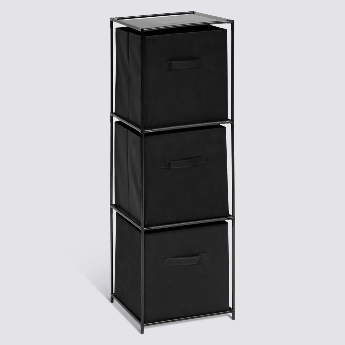 Etagère 3 niveaux, Noir