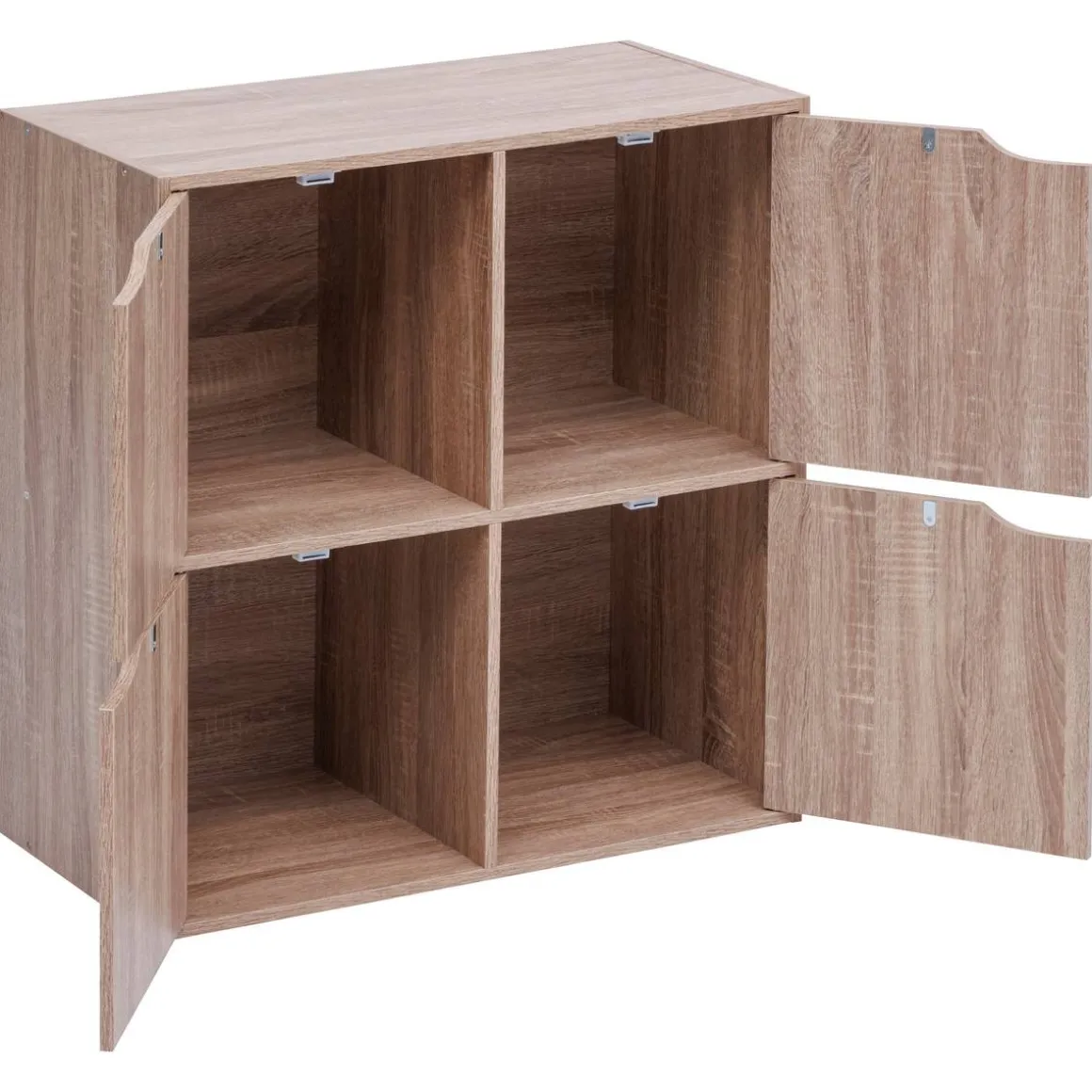 Etagère 4 portes, Beige