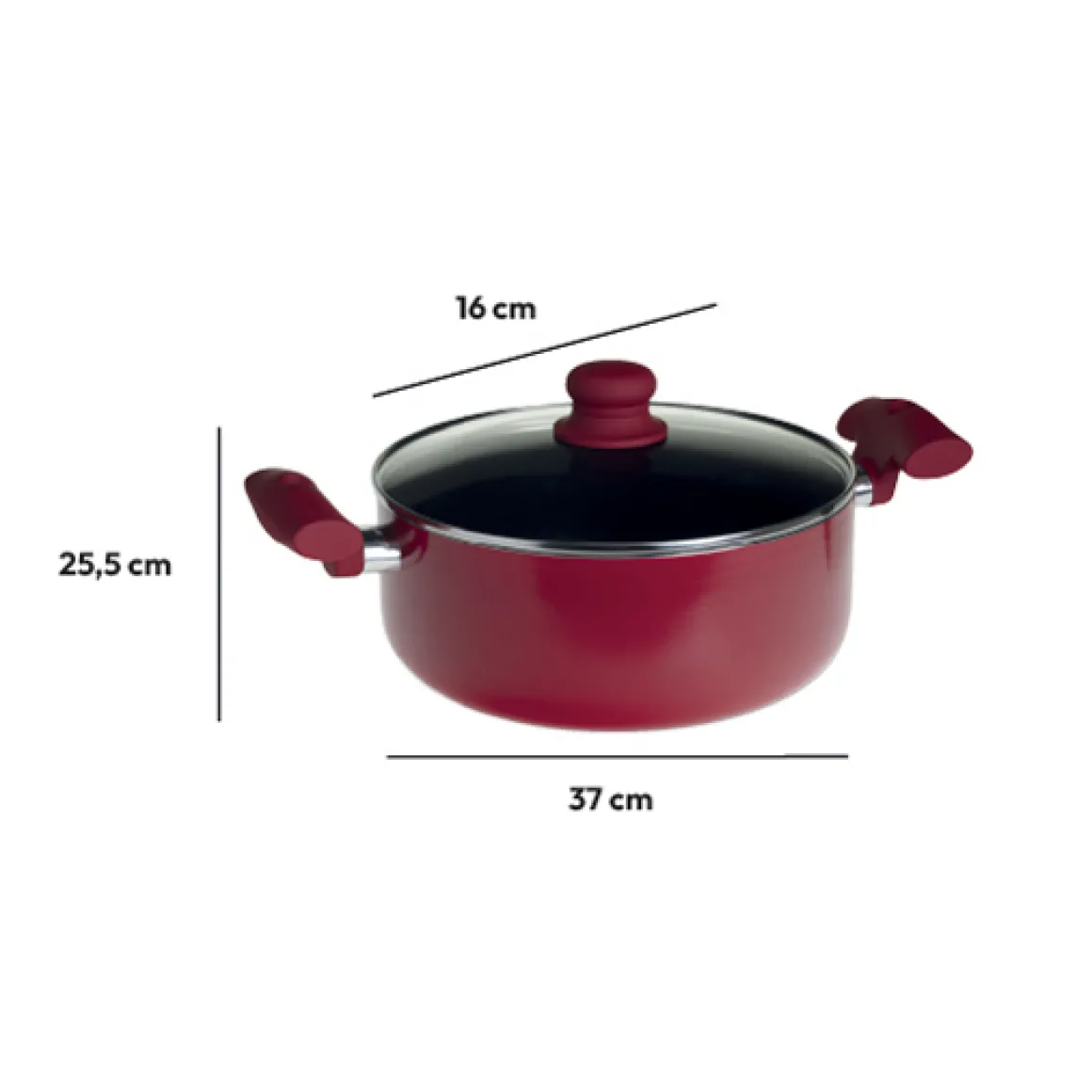 Faitout Aluminium, 24 cm