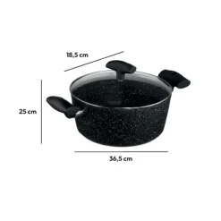 Faitout Aluminium forgé, 24 cm