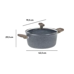 Faitout Aluminium forgé, 28 cm