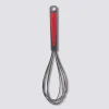 Fouet silicone- Noir,rouge