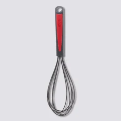 Fouet silicone- Noir,rouge