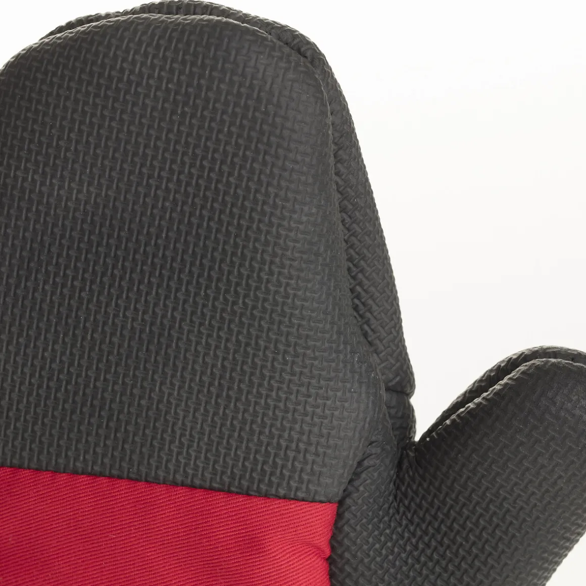Gant de cuisine néoprène, Gris et rouge
