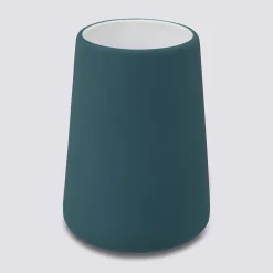 Gobelet en céramique, Bleu pétrole