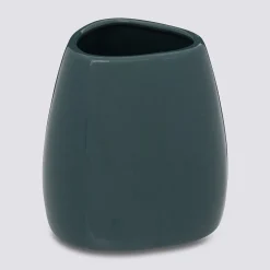 Gobelet en céramique, Bleu pétrole