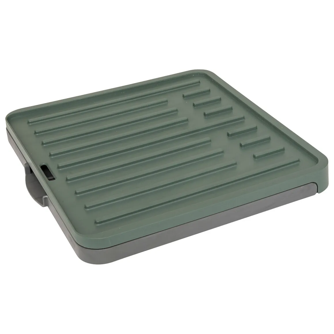 Égouttoir avec rack extensible, Vert