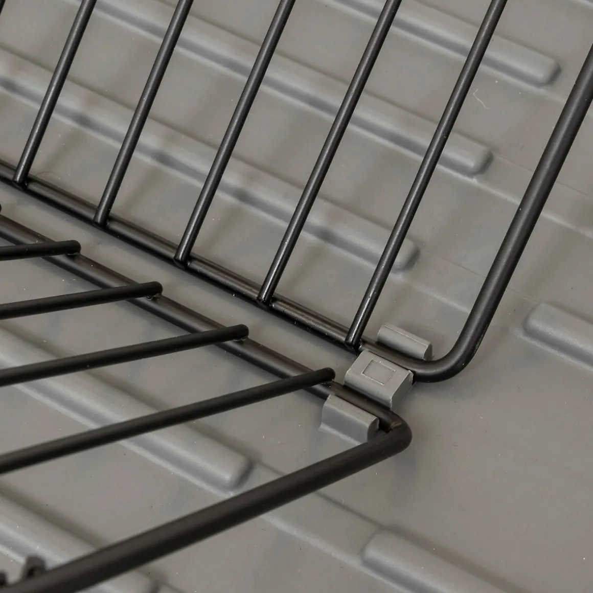 Égouttoir avec rack extensible, Vert
