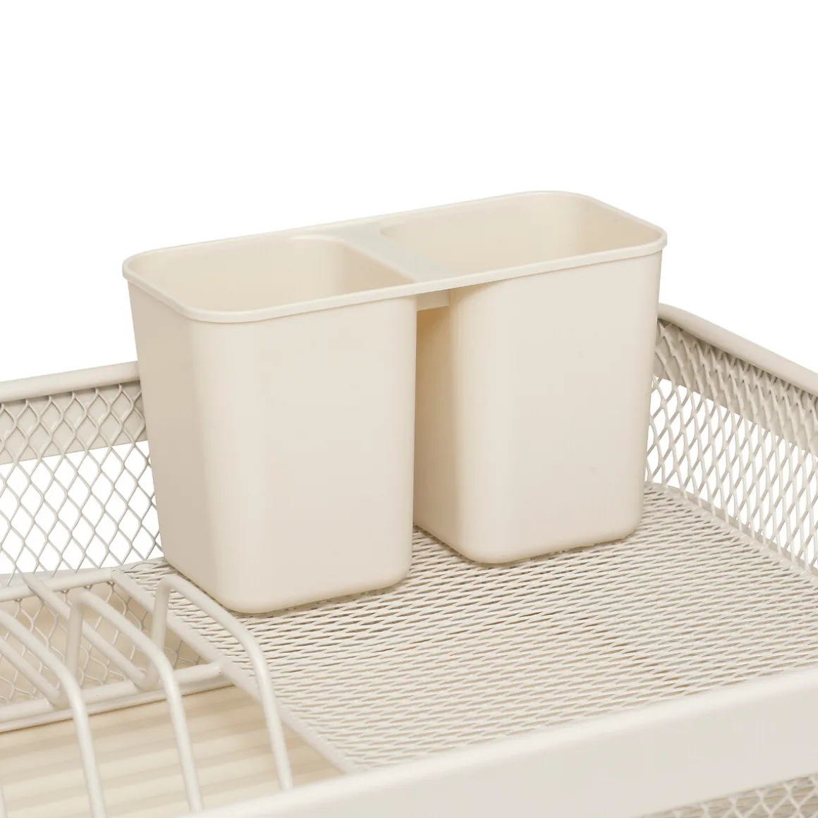 Égouttoir en plastique, Beige