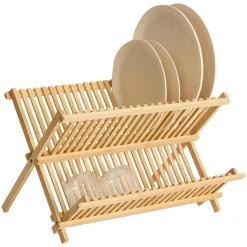 Égouttoir pliant 2 niveaux