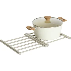 Grand dessous de plat extensible, Inox