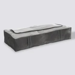 Housse de rangement lit, Gris anthracite