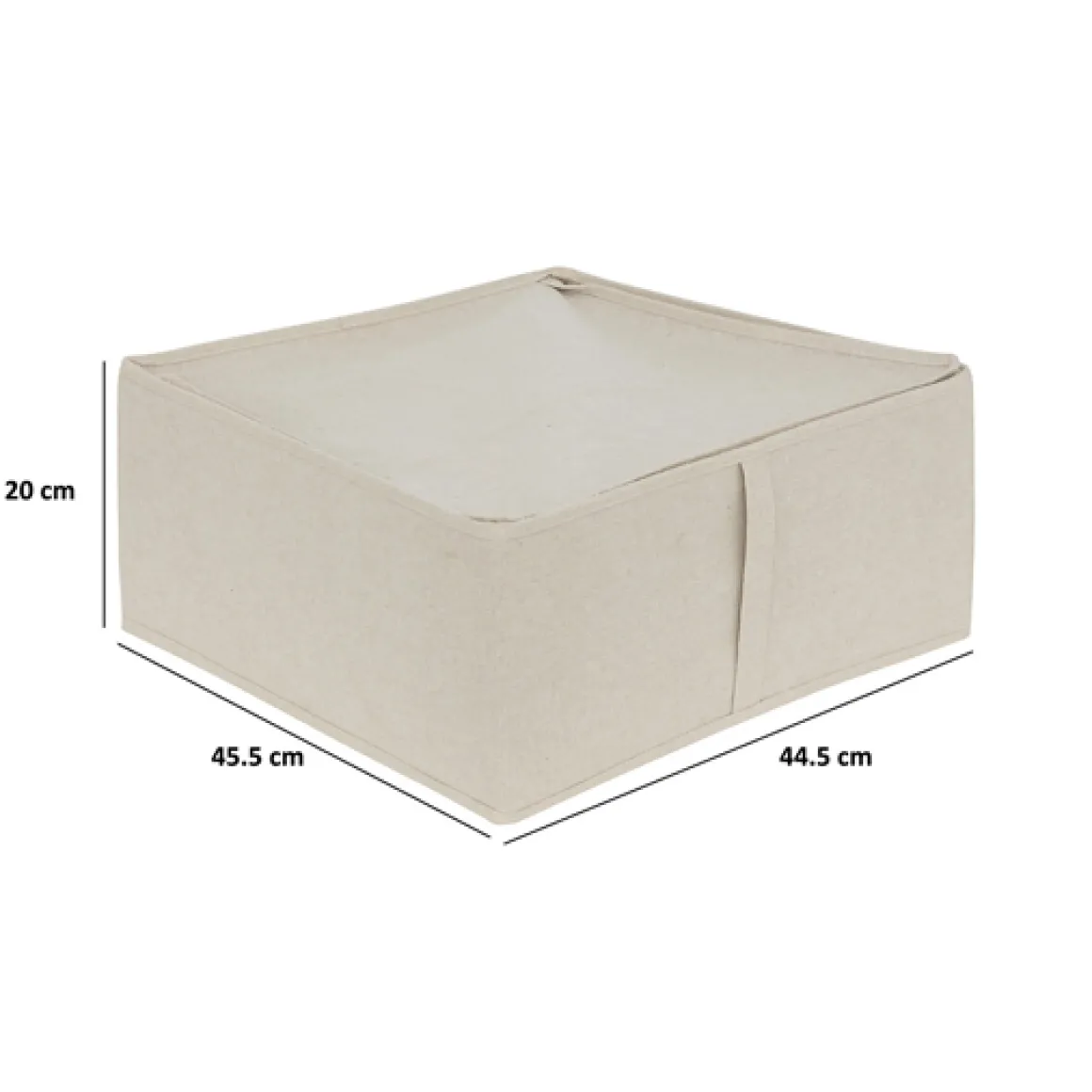 Housse de rangement rigide, Beige