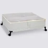 Housse de rangement sous lit, L.66 cm, Beige