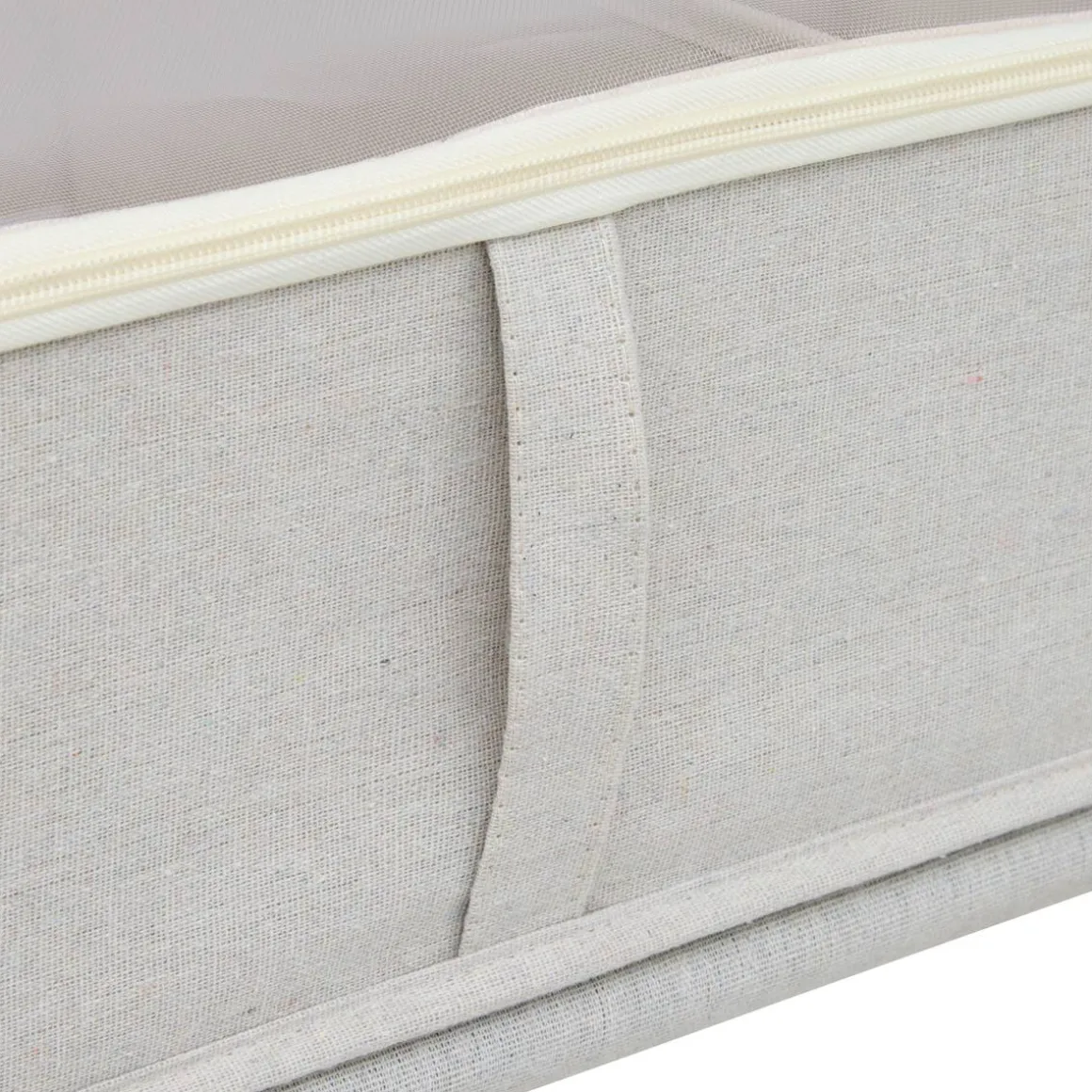 Housse de rangement sous lit, L.66 cm, Beige