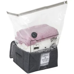 Housse rangement sous vide 40x40x25cm