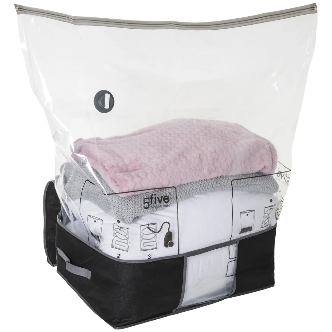 Housse rangement sous vide 60x40x25cm
