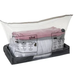 Housse rangement sous vide lit 100x45x15cm