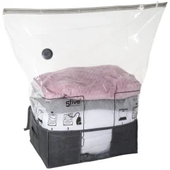 Housse rangement sous vide 60x45x25cm
