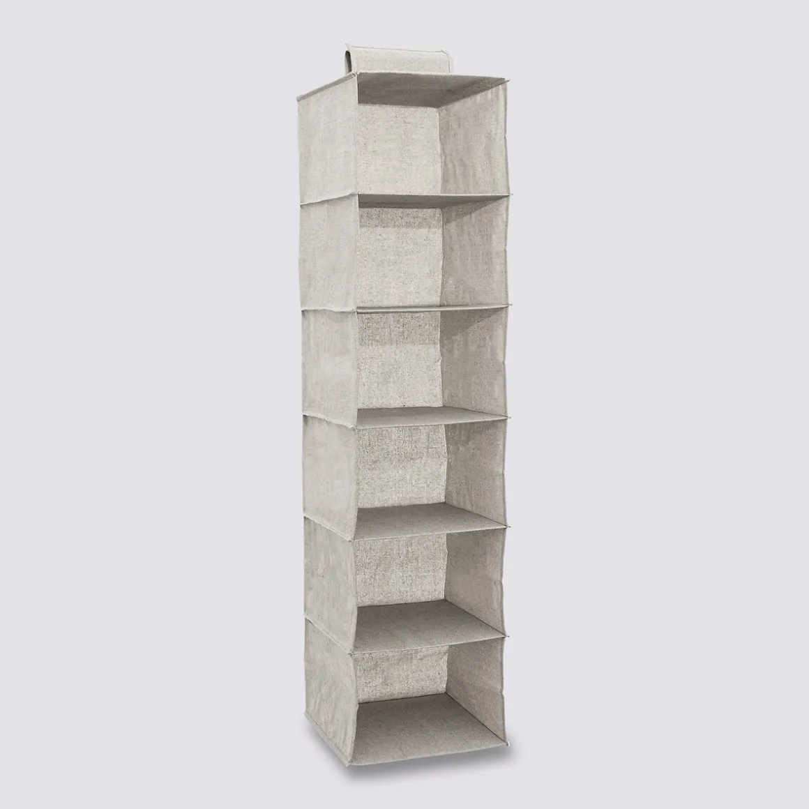 Housse rangements 6 cases, Gris clair