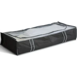 Housse rangements lit grand modèle, Noir