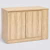 Ilot central, 2 portes, Beige