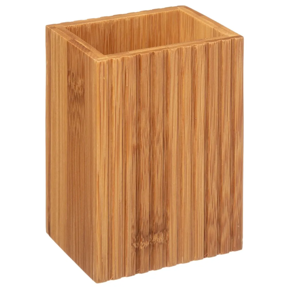 Kit accessoires de salle de bain, bambou