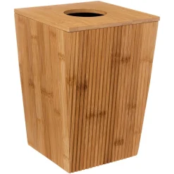 Kit accessoires de salle de bain, bambou