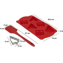 Kit pâtisserie, 3 pièces, Plusieurs coloris